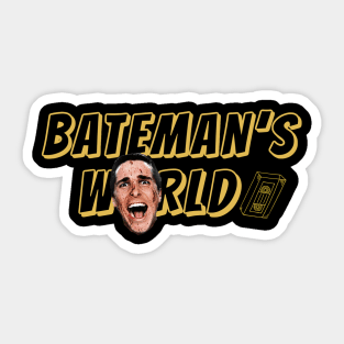 American psycho - Bateman’s world Sticker